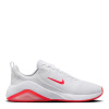 Nike Bella 7 Workout Shoes Womens Wht/B Crimson 5.5 (39)