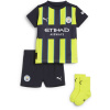 Puma Manchester City Away Babykit 2024 2025 Yellow 2-4 Mnth