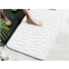 XPOSE® Kúpeľňová predložka s pamäťovou penou ERIS - biela 40x60 cm,