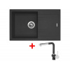 Set Sinks Linea 780 Granblack + Mix 3 P GR