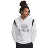 Pánska zateplená mikina s kapucňou UNDER ARMOUR-UA Rival Fleece Nov Hoodie-WHT Biela M 2026
