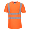 PORTWEST HI-VIS MESH S179 / Reflexné funkčné tričko so sieťovinou - HV oranžová XXL