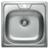 Alveus ALLUX 70 NAT 1074634 - Drez nerezový 480x480mm, vanička 405x355x155mm, neleštený