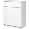 FalcoNabytek Komoda Simplicity 234 bílý lesk
