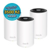 TP-Link Deco XE75 Pro(3-pack) WiFi6E Mesh (AXE5400,2,4GHz/5GHz/6GHz,1x2,5GbELAN/WAN,2xGbELAN)