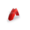 POLIS PLASTIC FRONT FENDER, RED/RED