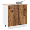 Skrinka pod drez “Lyon”, staré drevo 80x46x81,5 cm-ForU-856077