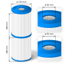 Crystalline Pool Spa Filter Filtračné kartuše SC732