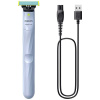 Philips Bodycare OneBlade 1st Shave multifunkčný zastrihávač nebeská modrá; QP1324/20