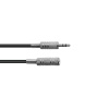 Kabel KV-30 2x Jack 3,5 stereo, samec/samice 3 m