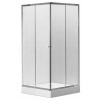 Sprchový kút - Sprchovací kút TT-124 s nízkou sprchovou vaničkou 90x90 (Sprchový kút - Sprchovací kút TT-124 s nízkou sprchovou vaničkou 90x90)