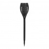 M.a.t. group Lampa solární pr. 7,5cm, v.40cm, 10LED, PH ČER