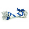 Beeztees Hračka pre psov Flossy lano modro biele 20cm