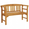 Záhradná lavica, lavička - Vidaxl Garden Bench, 114 cm, tuhé drevo Acacia Wood (Vidaxl Garden Bench, 114 cm, tuhé drevo Acacia Wood)