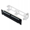 XtendLan Patch panel na zeď, 12 portů, Cat5e (PPWM-12C5EU)
