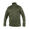 Pánska pracovná mikina na zips CXS TORONTO khaki, veľ. 2XL
