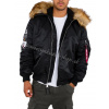 Alpha Industries zimná bunda MA-1 HOODED ARCTIC black Veľkosť: S, Farba: čierna