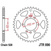 JT Reťazová rozeta JT JTR 890-42ZBK 42T, 520 Čierny zinok