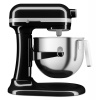 KitchenAid robot Heavy Duty 5KSM70JPXEOB černá + Akční set KitchenAid kovový mlýnek na maso 5KSMMGA