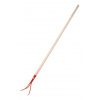 Kyprič 3 hrot s násadou 100 cm Rosteto - oranžová