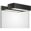 Svetlo nad zrkadlo Box Clip On LED 25 cm čierne matné