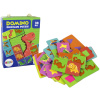 mamido Obojstranné puzzle DOMINO Dinosaury 28 dielikov