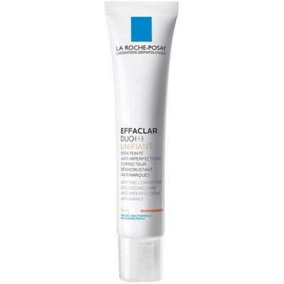 La Roche-Posay Effaclar Duo (+) Unifiant - Tónovacie, korekčná a obnovujúca starostlivosť proti akné 40 ml - Light