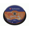 VERBATIM DVD-R 16x/4.7GB 10ks cena za balení 10 ks