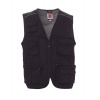 PAYPER POCKET 000187-0054 / Letná vesta - black M