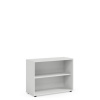 Policová skriňa BASIC, otvorená 100x40x75,3cm, biela