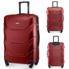 Veľký cestovný kufor na kolieskach RYANAIR WIZZAIR 90L XXL 5 FARIEB ZAGATTO