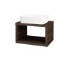 Dreja Kúpeľňová skrinka STORM SZO 60 (umývadlo Joy) - D25 Teak