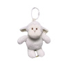 Závesná plyšová hračka s melódiou, Ovečka, 18 cm - smotanovo biela Tulilo