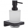 Hansgrohe Dávkovač tekutého mydla AddStoris, čierny matný, 41745670