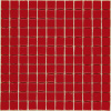 Mosavit Skleněná mozaika Monocolores rojo 30x30 cm lesk MC902
