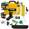 Krížový laser - Nivel System CL4D-G Cross Laser + Tripod + Pole (Krížový laser - Nivel System CL4D-G Cross Laser + Tripod + Pole)
