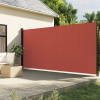 VidaXL Zaťahovacia bočná markíza, terakotová, 200 x 600 cm