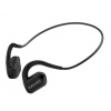 EVOLVEO EVOLVEO BonePro, bezdrátová sluchátka na lícní kosti, MP3 32GB, IP68, černá