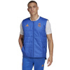 Bunda bez rukávov adidas Real Madrid Pad Vest L M HG8685 Veľkosť: XXL