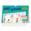 Stolový kalendár riadkový 24x16 cm - MAXI RODINNÝ plánovací 2026