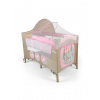 Cestovná postieľka Milly Mally Mirage Deluxe pink toys