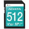Pamäťová karta ADATA SDXC Class 10 512GB ASDX512GUI3V30S-R