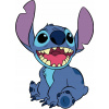 CUKROVÁ TLAČ jedlý obrázok na tortu Cukrová hmota Stich Stitch #2 + MENO TEXT