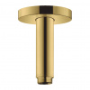 Hansgrohe Hansgrohe, stropné rameno S 100 mm, leštený vzhľad zlata, HAN-27393990