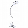 Kozmetická lampa - GDFGV 7 Desk Cosmetic Lamp v bielej farbe (LED Makember Lamp Multifuive USB)