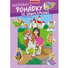Omaľovánka - A4 - so samolepkami - Rozprávky