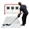 Winnwell 72 Heavy Duty bránka + Winnwell Roll-Up Shooting Pad (3000x1200x3mm) doska - Heavy Duty, 72 palců