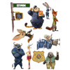 Výtlač na tortu TLAČ NA CUKROVEJ HMOTE ZVIERAT ZOOTOPIA meno