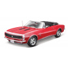 Maisto - 1967 Chevrolet Camaro SS 396 Convertible, červený, 1:18