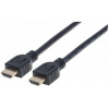 MANHATTAN kabel In-wall CL3 High Speed HDMI s Ethernetem, HEC, ARC, 3D, 4K, stíněný, 8m, Black 353960